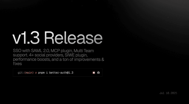 Better Auth 1.3